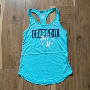 Women’s Nike dri fit racer back tank top